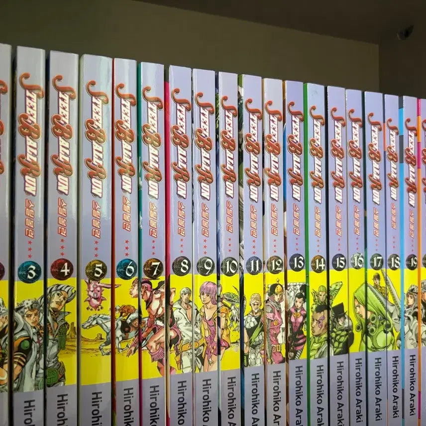 [BUNJANG] JoJo's Bizarre Adventure Part 7 Steel Ball Run Complete Set Volumes 1-24 / 죠죠의 기묘한 모험 7부 스틸볼런 전권