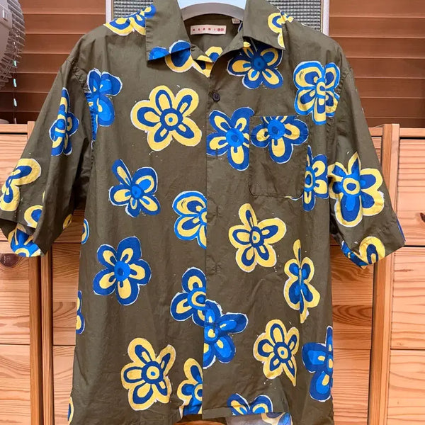 [BUNJANG] Uniqlo MARNI Hawaiian Shirt L / 유니클로 마르니 하와이언 셔츠 L