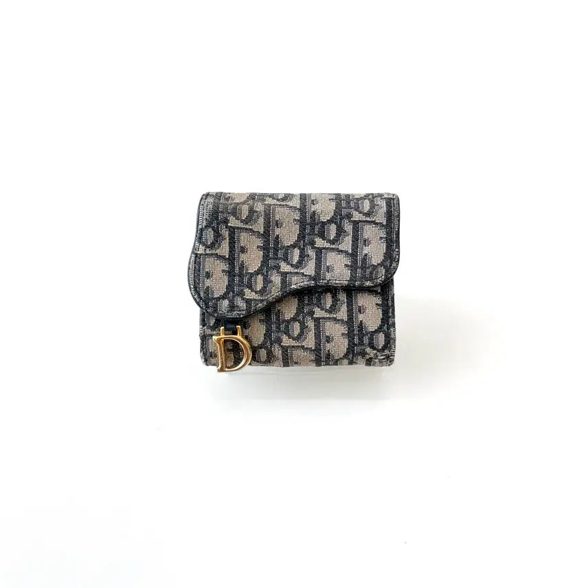 [BUNJANG] Dior Oblique Saddle Lotus Wallet / [OS size] *정품* 디올 오블리크 새들 로투스 반지갑