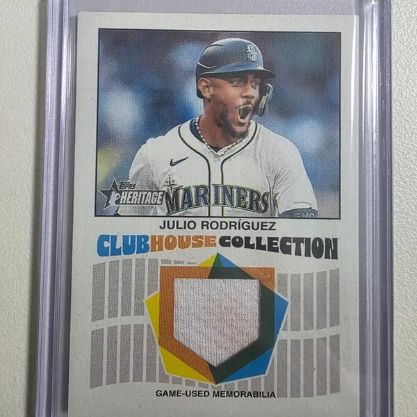 [BUNJANG] Julio Rodríguez 2026 MLB Jersey Card Seattle Mariners / 2026 mlb 훌리오 로드리게스 유니폼카드 시애틀매리너스