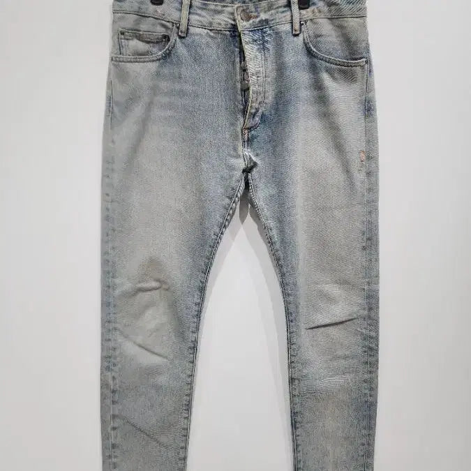 [BUNJANG] Palm Angels Back Logo Denim Pants / [32] 팜 엔젤스 백 로고 데님 팬츠