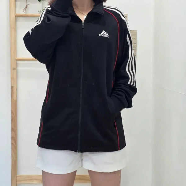 [BUNJANG] Adidas Martial Arts Triple Stripe Piping Track Top Jersey (Size L) / [프립]L/아디다스 마샬아츠 삼선 파이핑 트랙탑 져지