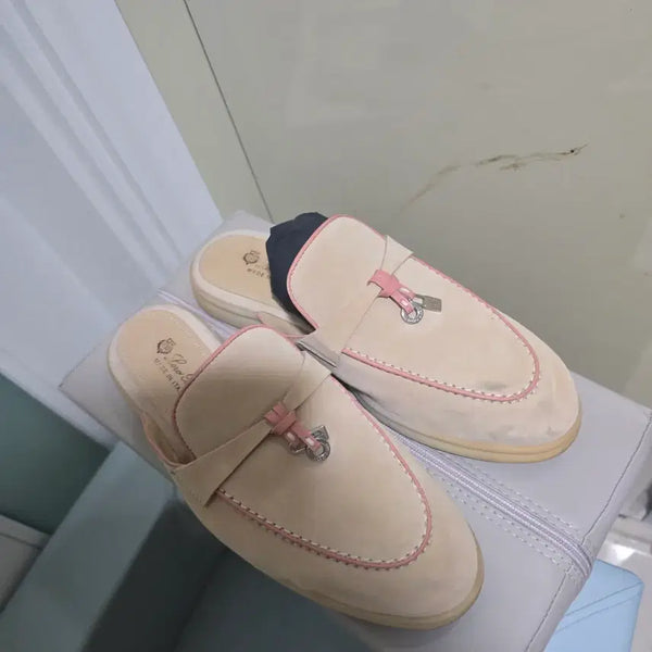 [BUNJANG] Loro Piana Suede Mules (Size 37.5) / 로로피아나 스웨이드 뮬 37.5