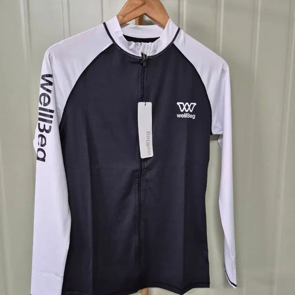 [BUNJANG] WellBeg Zip-Up Rash Guard / WellBeg 래쉬가드 (새상품)