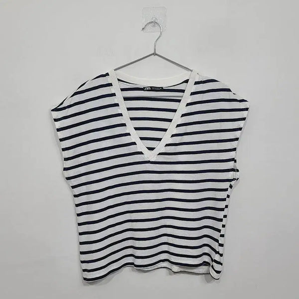 [BUNJANG] Zara Women's Sleeveless T-Shirt Size S / 자라/여성용/민소매티셔츠/S사이즈/J512
