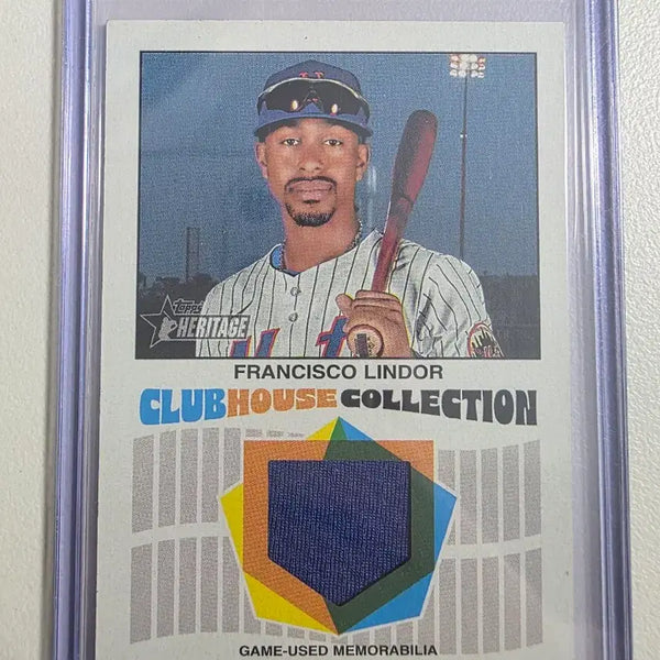 [BUNJANG] Francisco Lindor 2026 MLB New York Mets Jersey Card / 2026 mlb 프란시스코 린도어 유니폼카드 뉴욕메츠