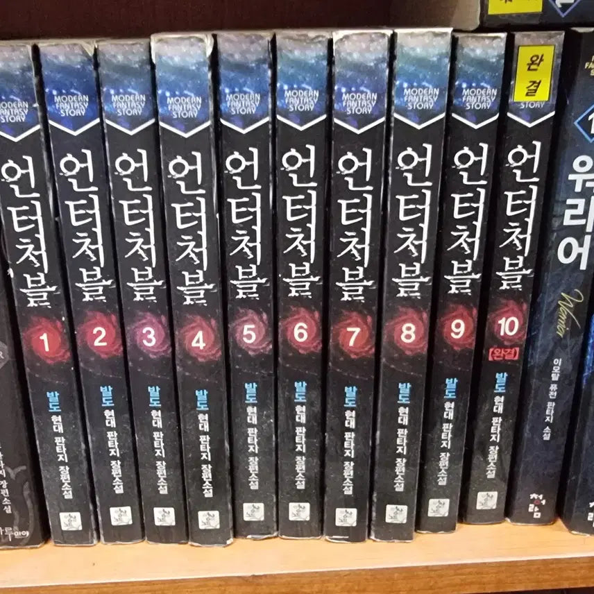 [BUNJANG] Untouchable Vol. 1-10 Complete Modern Fantasy Novel / 언터처블 1-10 완 발도 현대 판타지 소설