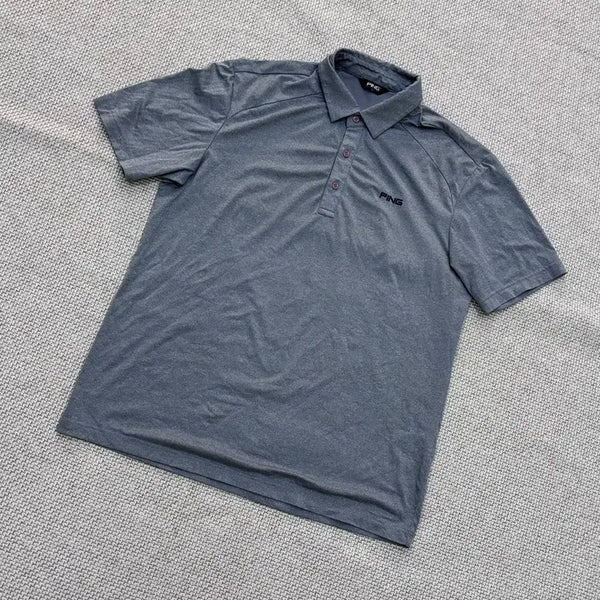 [BUNJANG] PING Men's Functional Golf Wear Short Sleeve T-Shirt / 105 핑 남성 기능성 골프웨어 반팔 티셔츠 0724E2