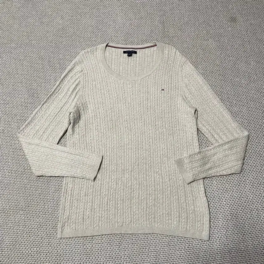 [BUNJANG] Tommy Hilfiger Women's Round Knit L (Size 100) / L 타미힐피거 여성 라운드 니트 B.7713