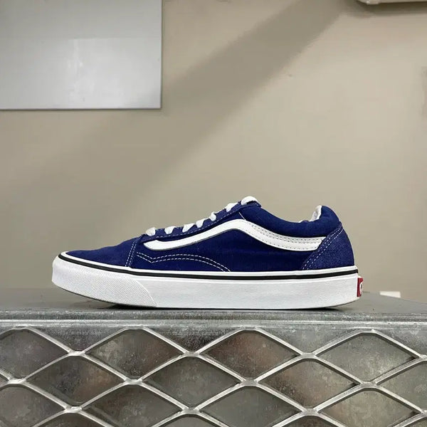[BUNJANG] Vans Old Skool Color Theory Blue Sneakers / 반스 올드스쿨 컬러 띠어리 블루 240 (gr-5847)