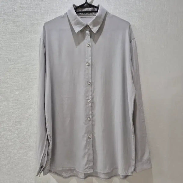 [BUNJANG] Dejou Loose Fit Basic Shirt Grey / Dejou[데쥬] 찰랑 루즈핏 기본 셔츠 그레이