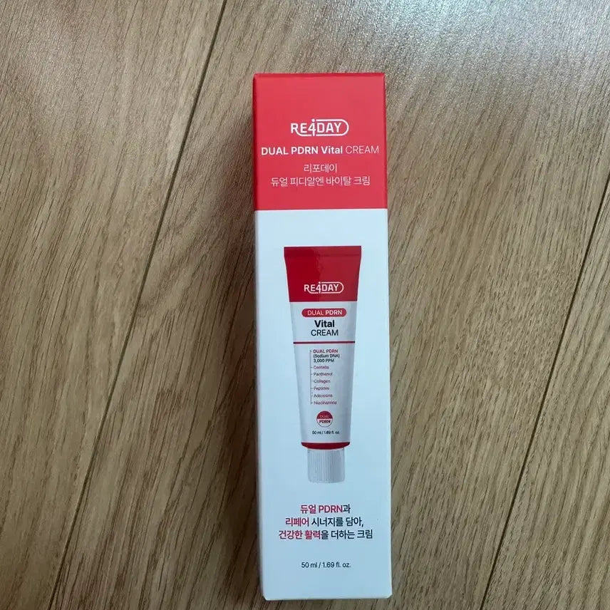 [BUNJANG] RE4DAY Dual PDRN Vital Cream (Sealed) / RE4DAY 듀얼 PDRN 바이탈 크림 (미개봉)