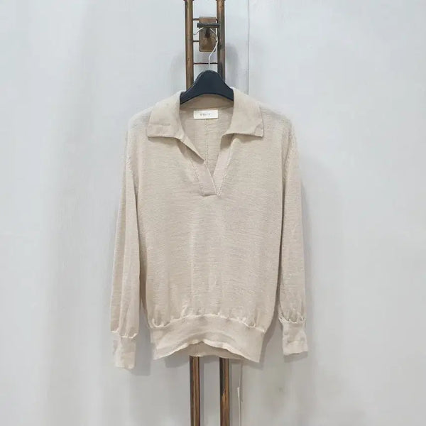 [BUNJANG] YUMER Wool Collar Knit 55 / (JJ30896)유메르 울 카라 니트 55