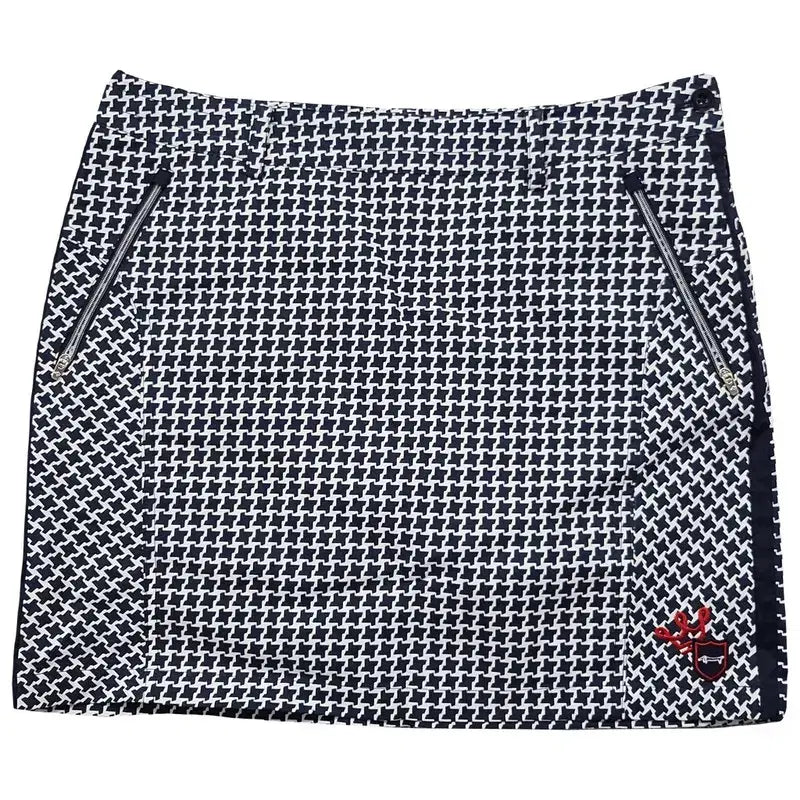 [BUNJANG] Louis Castel Check Black Golf Skirt / 루이까스텔 체크 블랙 골프 스커트 76