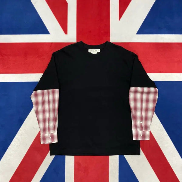 [BUNJANG] After Pray Layered Long Sleeve T-Shirt Size L (Fits XL) / 애프터프레이 레이어드 롱슬리브 L 실측 XL