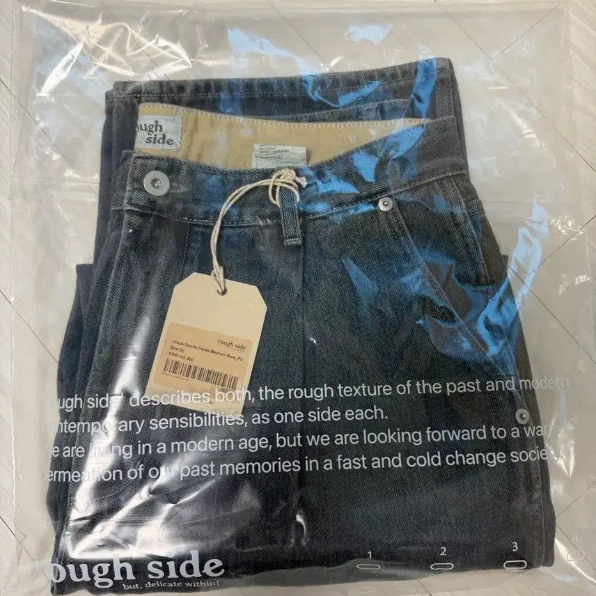 [BUNJANG] Roughside Drape Medium Blue 3 Jeans / 러프사이드 드레이프 미디엄블루 3 (새상품)