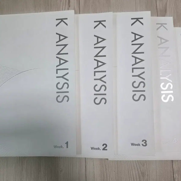 [BUNJANG] K Analysis Earth Science Vol. 1-5 Bundle Set / [미사용] K 어널러이시스 지구과학 1-5권 일괄 판매
