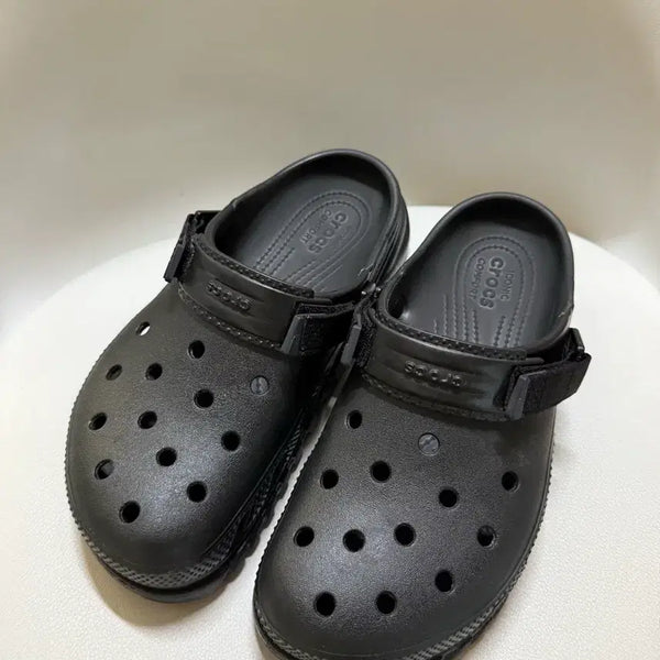 [BUNJANG] Crocs Black Men's Sandals / 크록스 블랙 남성