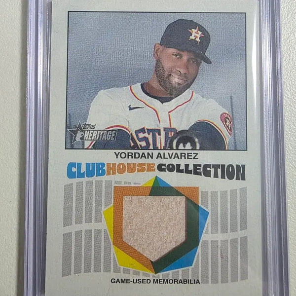 [BUNJANG] 2026 MLB Jordan Alvarez Houston Astros Jersey Card / 2026 mlb 요르단 알바레즈 유니폼카드 휴스턴애스트로스