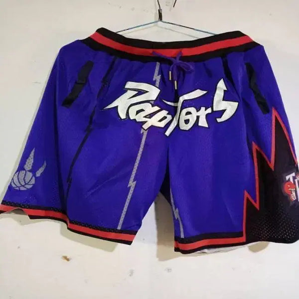 [BUNJANG] Toronto Raptors Purple Basketball Shorts / 토론토 랩터스 퍼플 농구 반바지