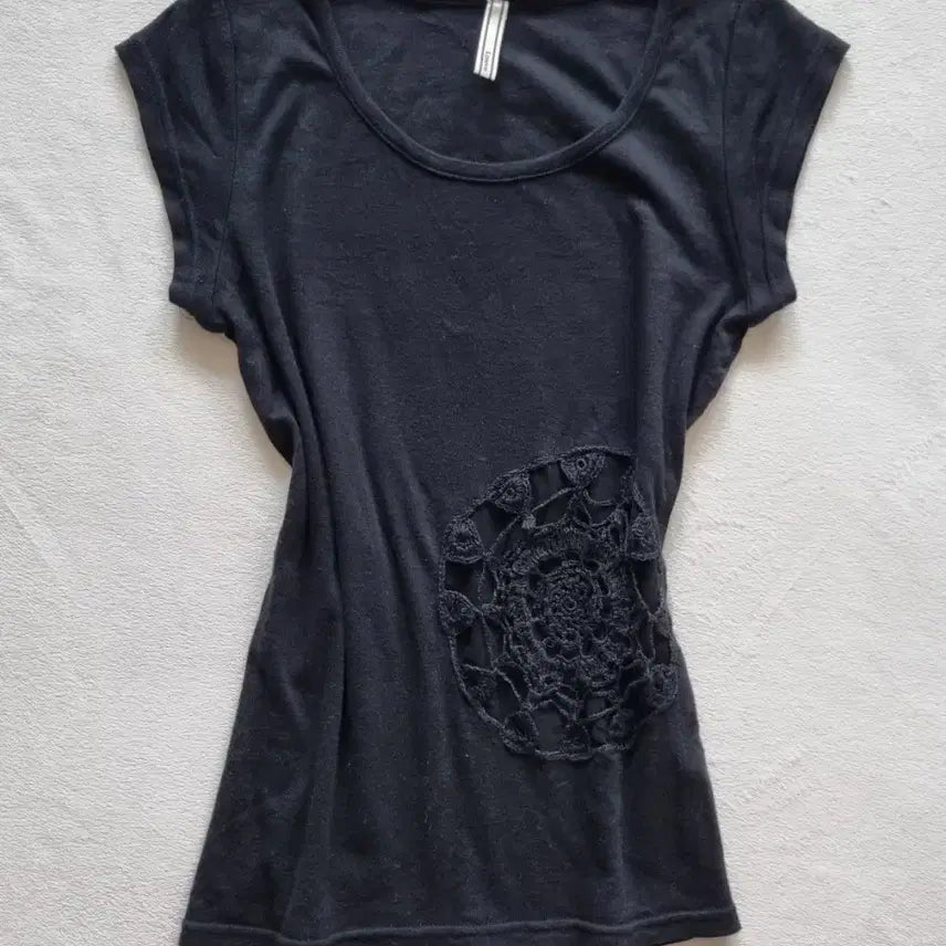 [BUNJANG] Vintage Black Oriental T-Shirt / 빈티지 블랙 오리엔탈 티셔츠