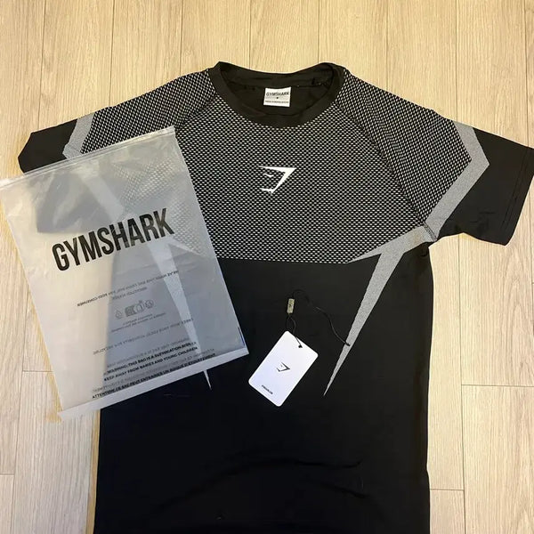 [BUNJANG] Gymshark Onyx V5 Light Grey T-Shirt / Gym shark 짐샤크 오닉스 v5