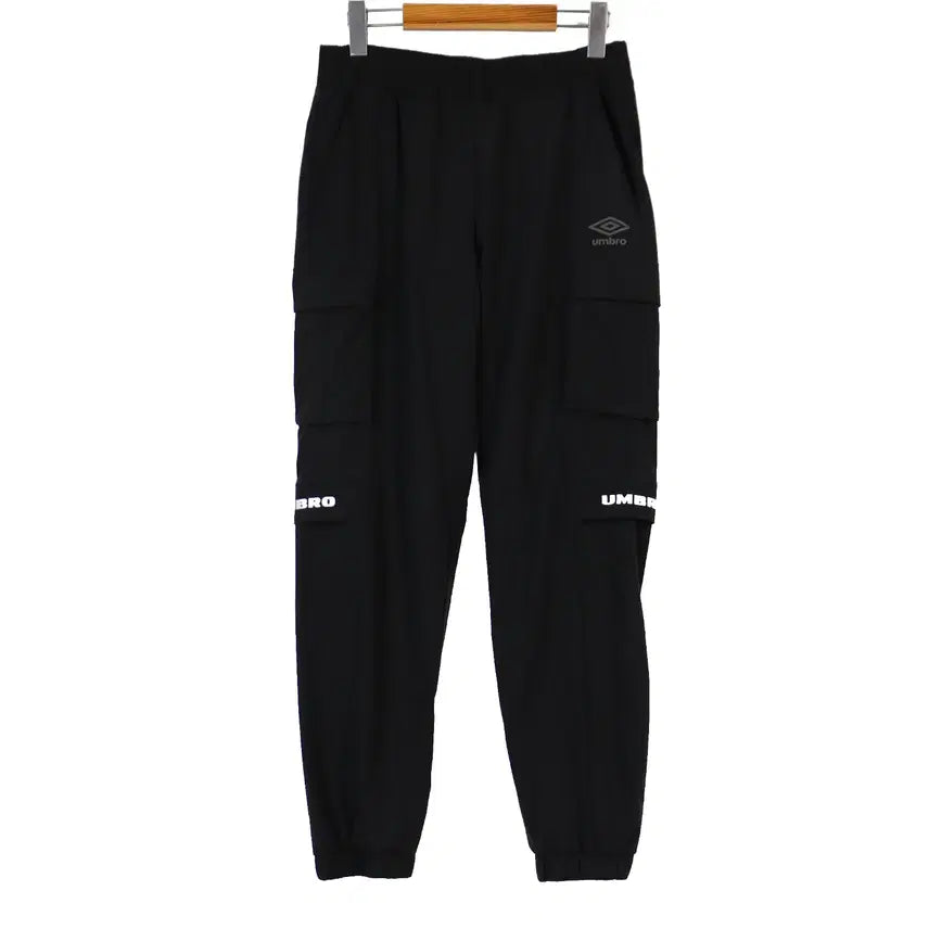 [BUNJANG] UMBRO Black Cargo Jogger Pants Size 70 / UMBRO 엄브로 카고 조거팬츠 70 블랙 스트링 팬츠