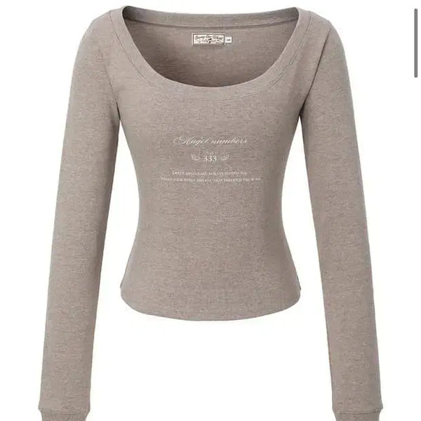 [BUNJANG] 3Times 333 Angel Tee Beige / 쓰리타임즈 333 엔젤티 베이지