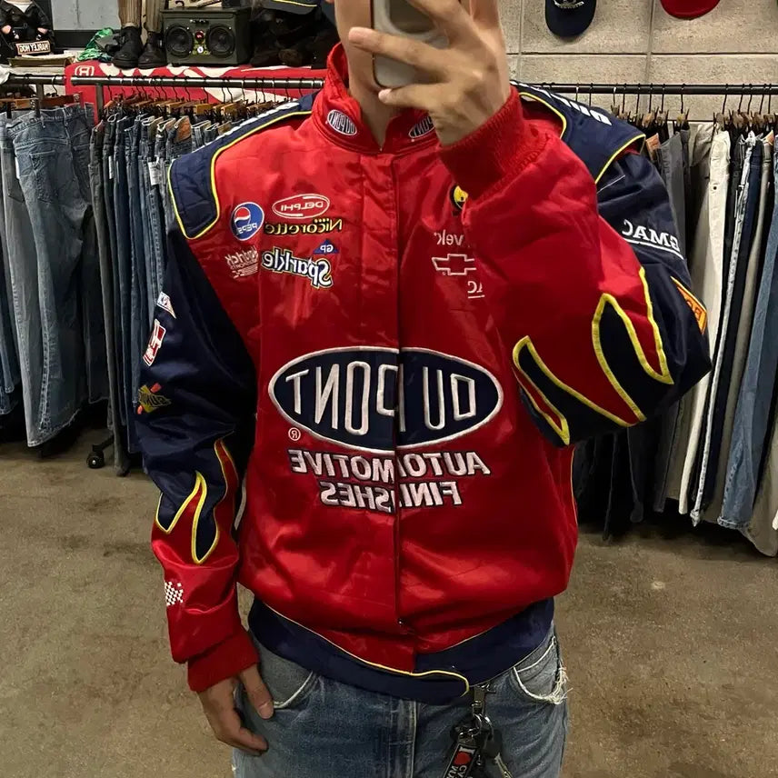 [BUNJANG] Chase Authentics Jeff Gordon Flame Racing Jacket (L) / 나스카 제프고든 레이싱 자켓 (105-110)
