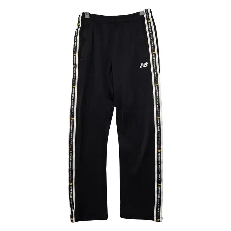 [BUNJANG] New Balance Black Three-Stripe Training Pants (Size S) / 뉴발란스 블랙 삼선 트레이닝 바지 S