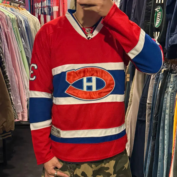 [BUNJANG] IM NHL x Reebok Hockey Jersey Red / [IM] NHL x Reebok NO. 31 PRICE 하키져지 레드