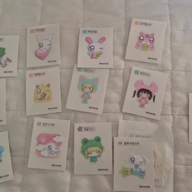 [BUNJANG] HooHoo Lee Stickers Bundle Set / 후후이 띠부씰 판매