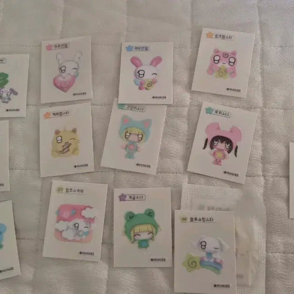 [BUNJANG] HooHoo Lee Stickers Bundle Set / 후후이 띠부씰 판매