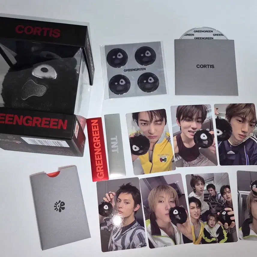 [BUNJANG] Cortiez Cortiezball TNT Martin Photocard / 코르티스 코르티스볼 tnt 블랙 개봉 풀구성 포카 마틴 티앤티