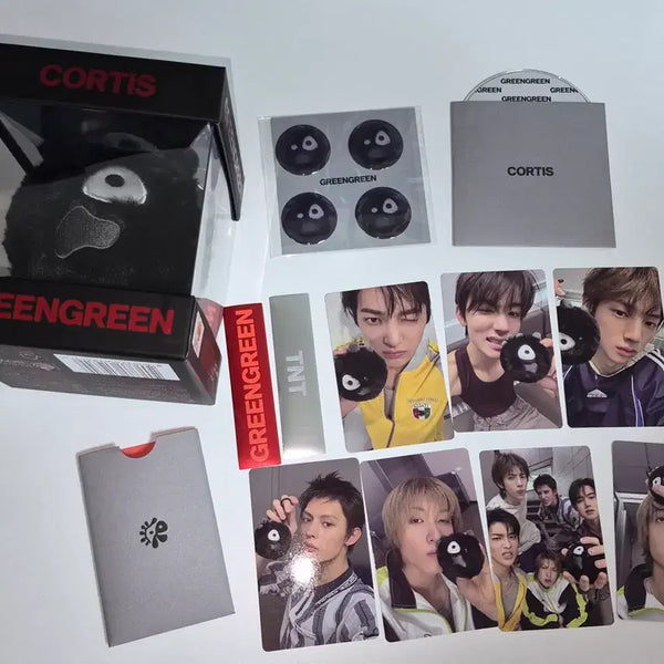 [BUNJANG] Cortiez Cortiezball TNT Martin Photocard / 코르티스 코르티스볼 tnt 블랙 개봉 풀구성 포카 마틴 티앤티