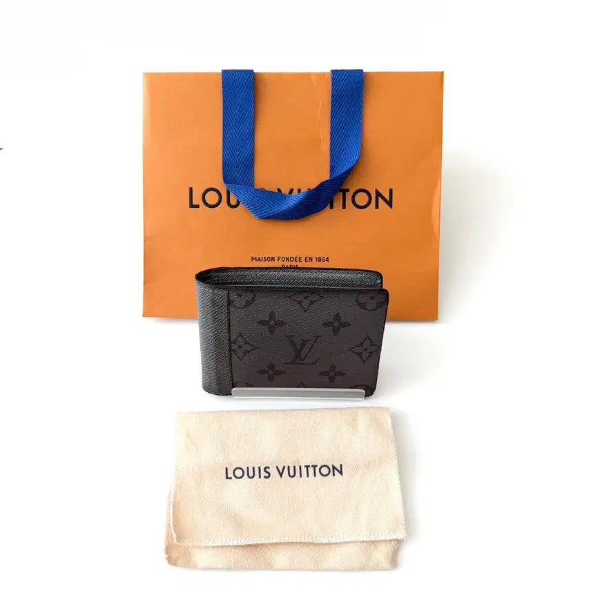 [BUNJANG] Louis Vuitton Multiple Wallet Gunmetal Grey Bi-fold Wallet / [OS size] *정품* 루이비통 멀티플 월렛 건메탈 그레이 반지갑