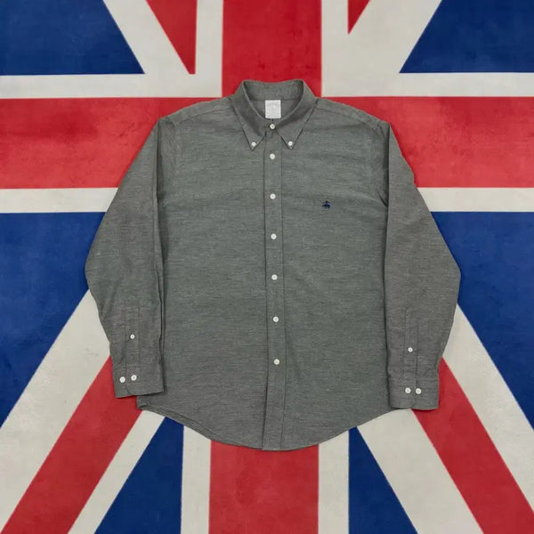 [BUNJANG] Brooks Brothers Classic Fit Button-Down Shirt / 브룩스브라더스 셔츠 L 실측 XL