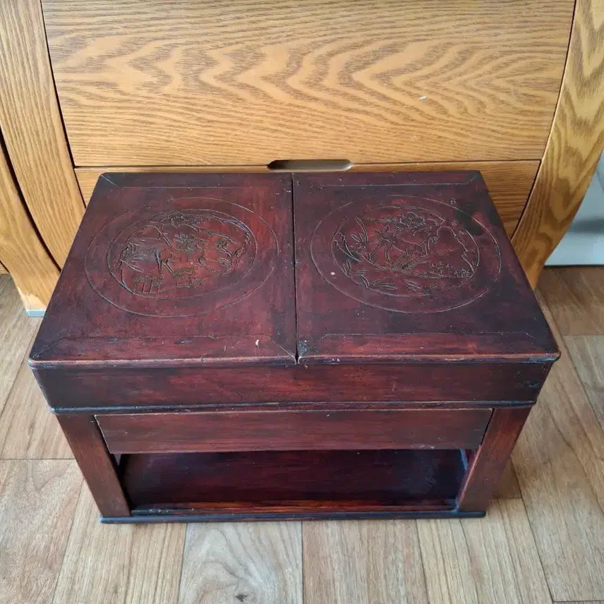 [BUNJANG] Antique Small Cabinet for Scholar's Four Accessories / 골동품 소목장 연상 문방사우 민속품 고가구
