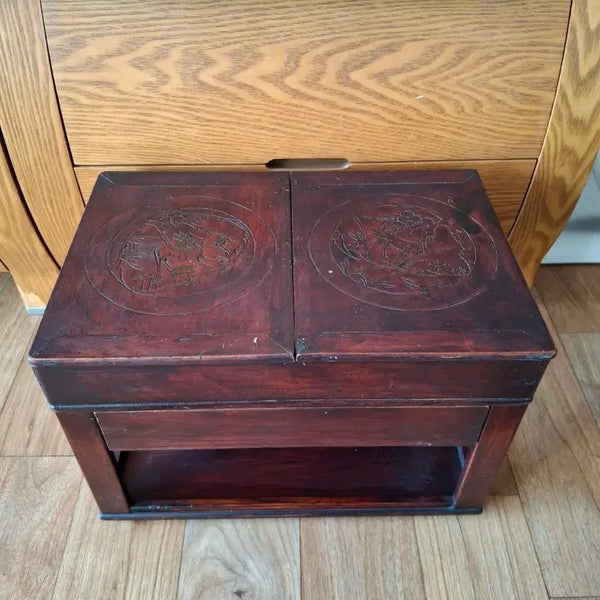 [BUNJANG] Antique Small Cabinet for Scholar's Four Accessories / 골동품 소목장 연상 문방사우 민속품 고가구