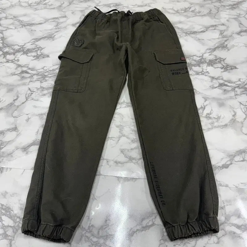 [BUNJANG] Lifework Khaki Cargo Jogger Pants / [정품/S] 라이프워크 카키 카고 조거팬츠