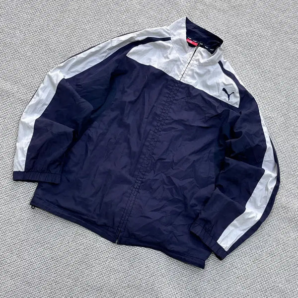 [BUNJANG] Puma Men's Colorblock Windbreaker Jacket / S 푸마 남성 컬러블록 윈드브레이커 자켓 0727E