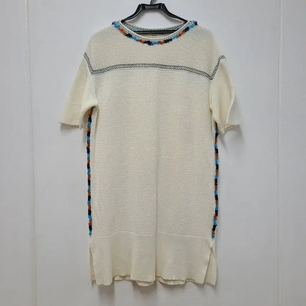 [BUNJANG] System Cotton Knit Dress Ivory / 시스템 코튼니트 원피스 66