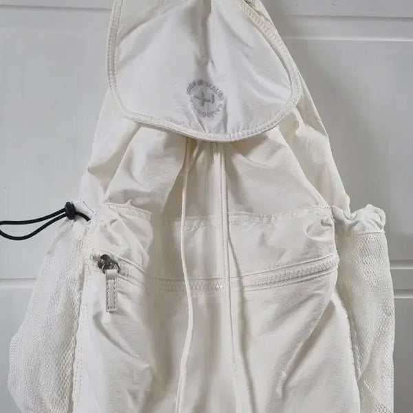 [BUNJANG] Folder Ochi String Backpack White / 폴더오찌 스트링백팩