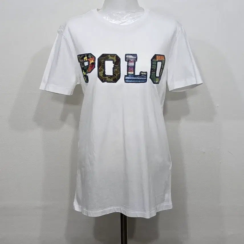 [BUNJANG] Polo Ralph Lauren Women's Short Sleeve T-Shirt White (Size 90) / [90] 여성 폴로 랄프로렌 반팔 티셔츠 화이트