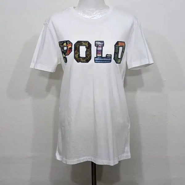 [BUNJANG] Polo Ralph Lauren Women's Short Sleeve T-Shirt White (Size 90) / [90] 여성 폴로 랄프로렌 반팔 티셔츠 화이트