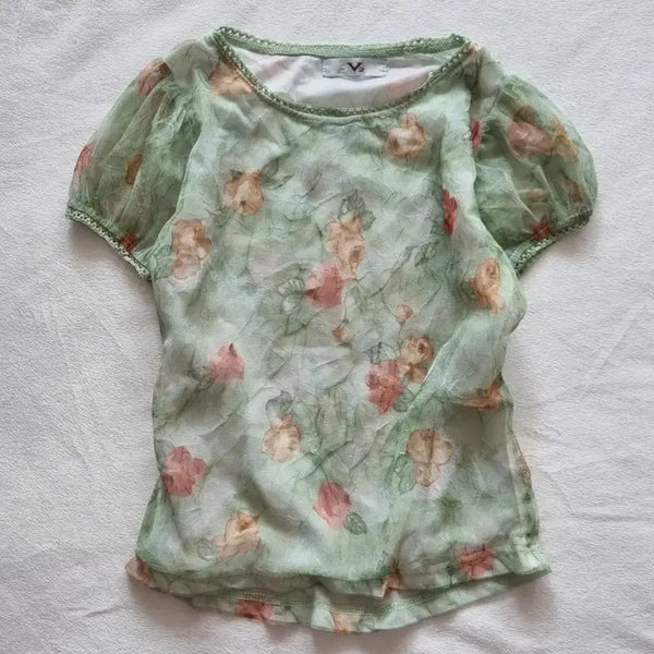 [BUNJANG] Vintage Fairy Oriental Top / 빈티지 페어리 오리엔탈 탑