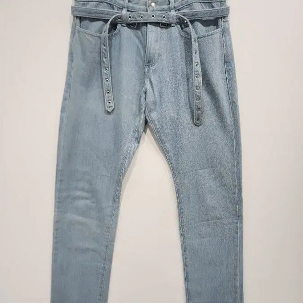 [BUNJANG] Marques'Almeida Crossover Belt Buckle Denim Pants / [32] 마르케스 알메이다 크로스오버 벨트 버클 데님 팬츠