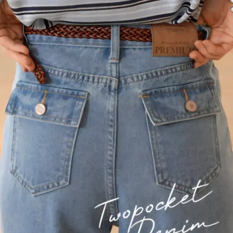 [BUNJANG] Two Pocket Semi-Wide Denim Pants M / 피그먼트. 투포켓데님 팬츠 m