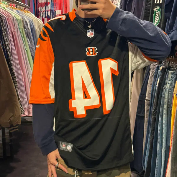 [BUNJANG] IM Nike NFL Dalton Short Sleeve Jersey Black / [IM] NFL x nike NO.14 DALTON 반팔져지 블랙
