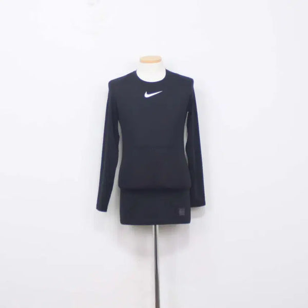 [BUNJANG] Nike Pro Series Men's Black Lightweight Performance Spandex T-Shirt - Size M / [정품] 나이키(NIKE) 프로 시리즈 남성 블랙 경량 고기능성 운동 레저 스판티 M사이즈 정인샵